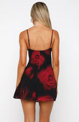 In The Back Of My Mind Mini Dress Rosa