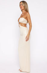 Electric Memories Maxi Dress Pearl