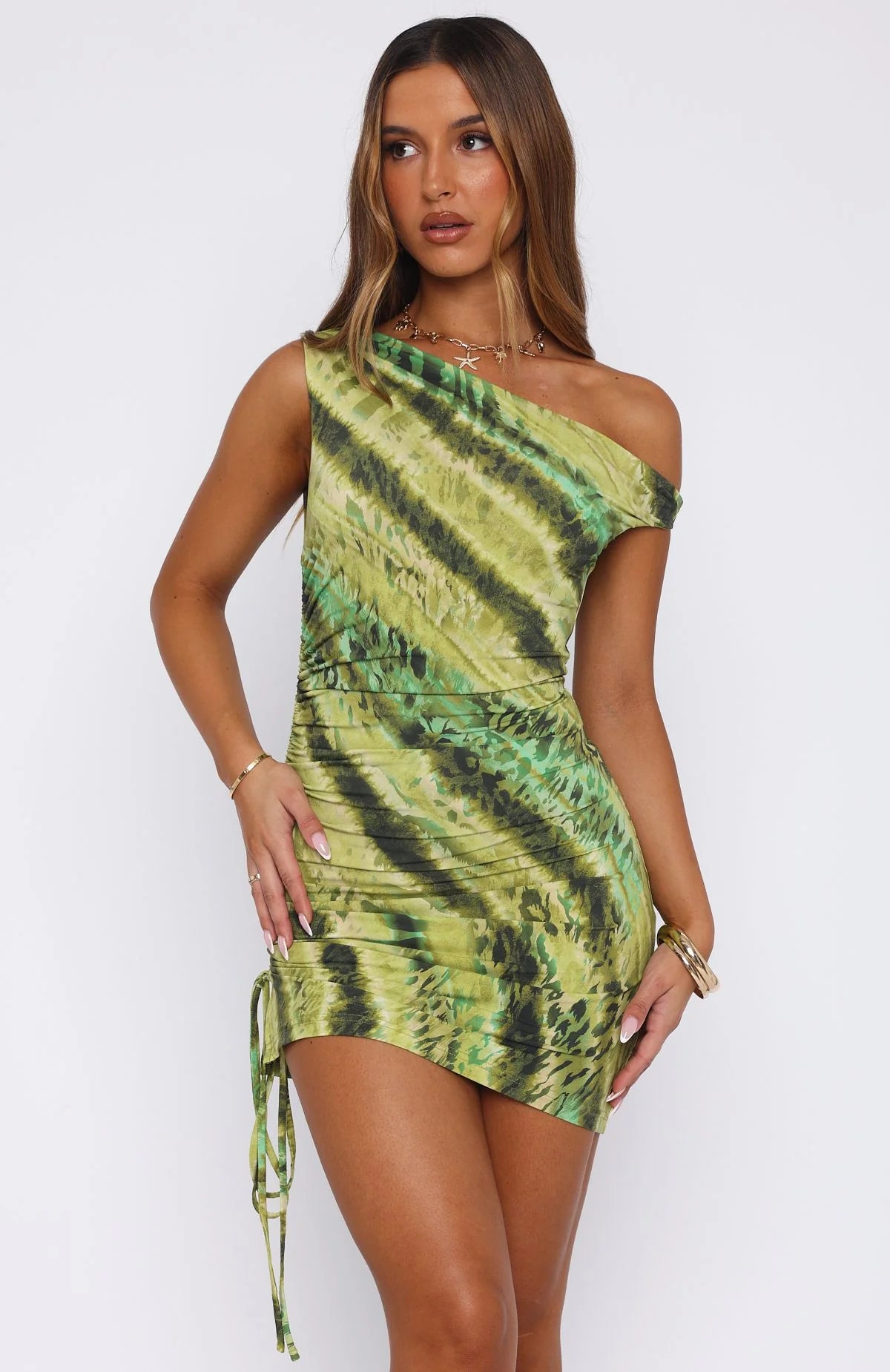 Trip Of A Lifetime Mini Dress Savannah Twist