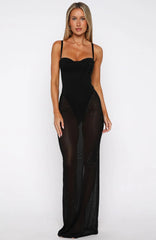 Parisian Night Maxi Dress Black